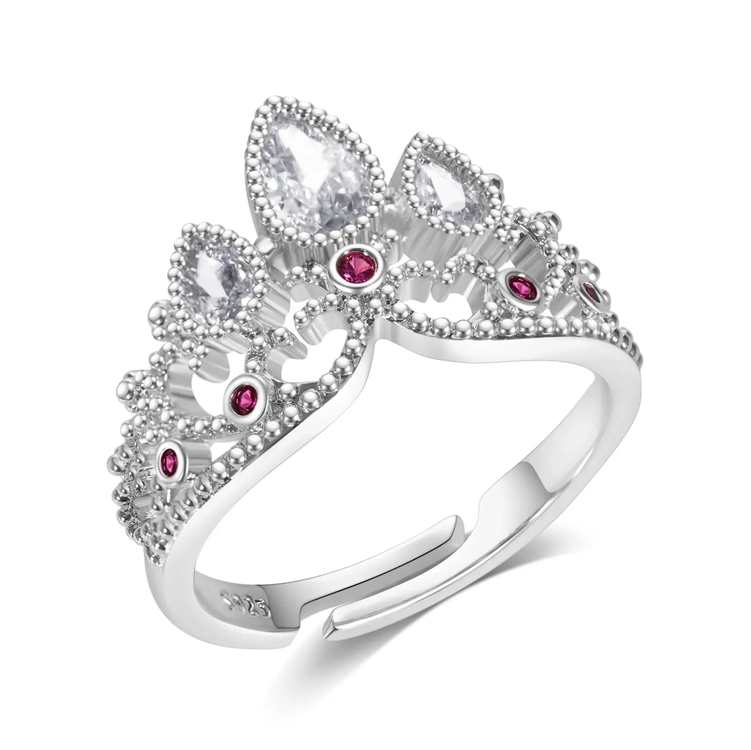 Bague Couronne Ajustable d'une Princesse Aventurière Lumineuse Dream Story