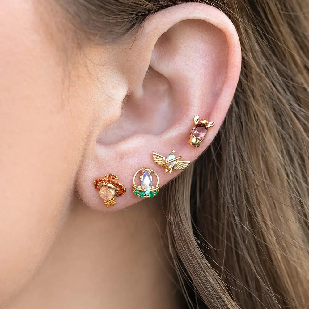Lot de 4 boucles d'oreilles de nos amis préférés Dream Story