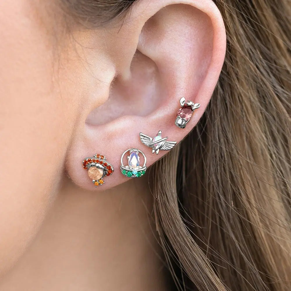 Lot de 4 boucles d'oreilles de nos amis préférés Dream Story