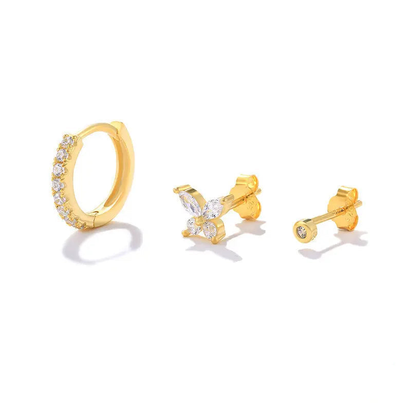 Lots de 3 boucles d'oreilles Dream Story