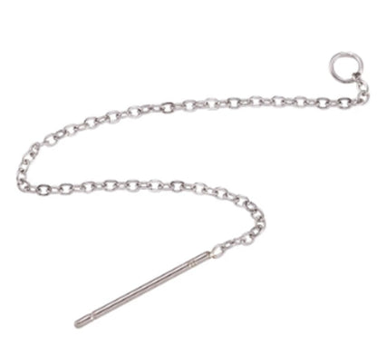 S925 Sterling White Fungus Wire Clean Pierced Female Temperament Dream Story