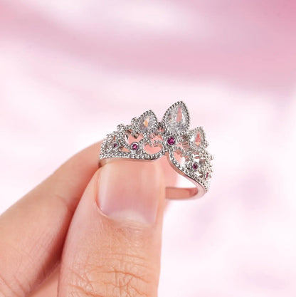 Bague Couronne Ajustable d'une Princesse Aventurière Lumineuse Dream Story