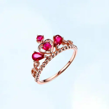 Bague Couronne d'une Princesse Douce et Protectrice Dream Story
