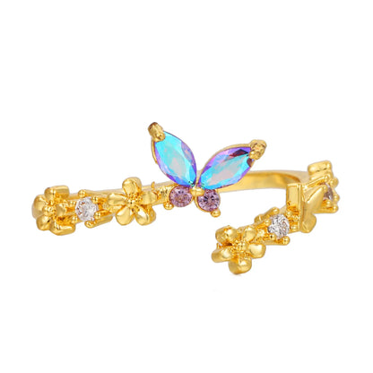 Bague ajustable papillon Dream Story