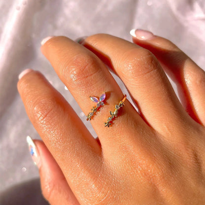 Bague ajustable papillon Dream Story