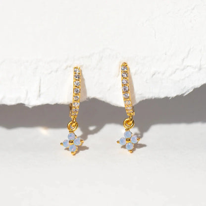 Boucles d'oreilles en forme de fleur exquise Dream Story