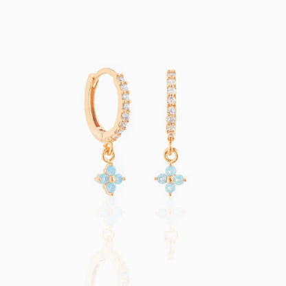 Boucles d'oreilles en forme de fleur exquise Dream Story