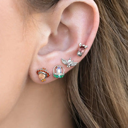 Lot de 4 boucles d'oreilles de nos amis préférés Dream Story