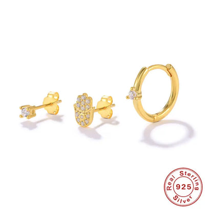 Lots de 3 boucles d'oreilles Dream Story