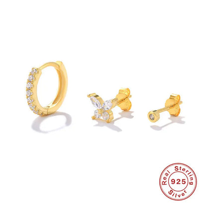 Lots de 3 boucles d'oreilles Dream Story