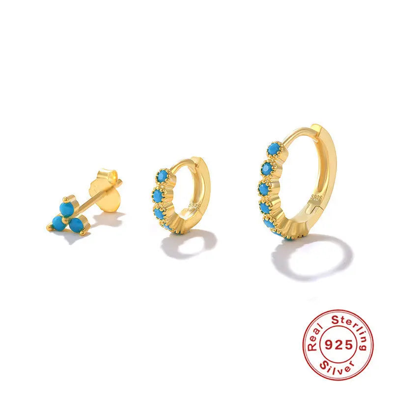 Lots de 3 boucles d'oreilles Dream Story